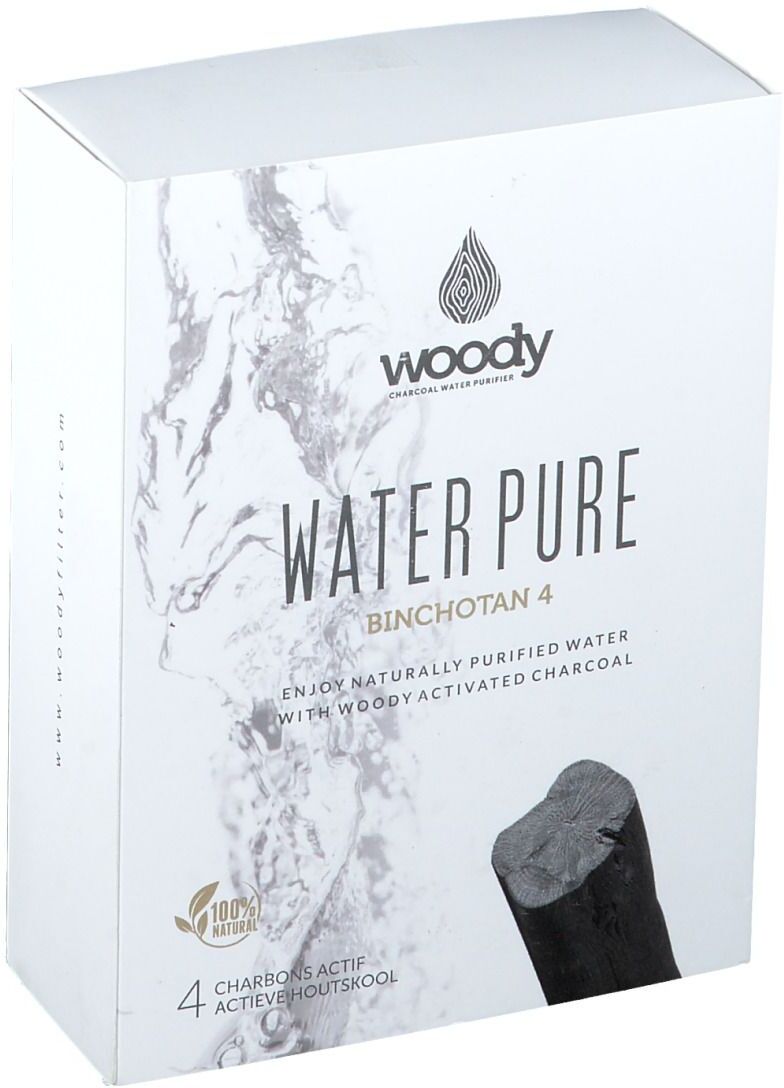 Woody Water Pure Binchotan 4 Aktivkohlefilter