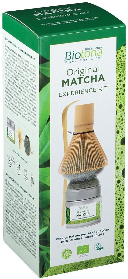 Keypharm Biotona Original Matcha Experience Kit Grau & Grün