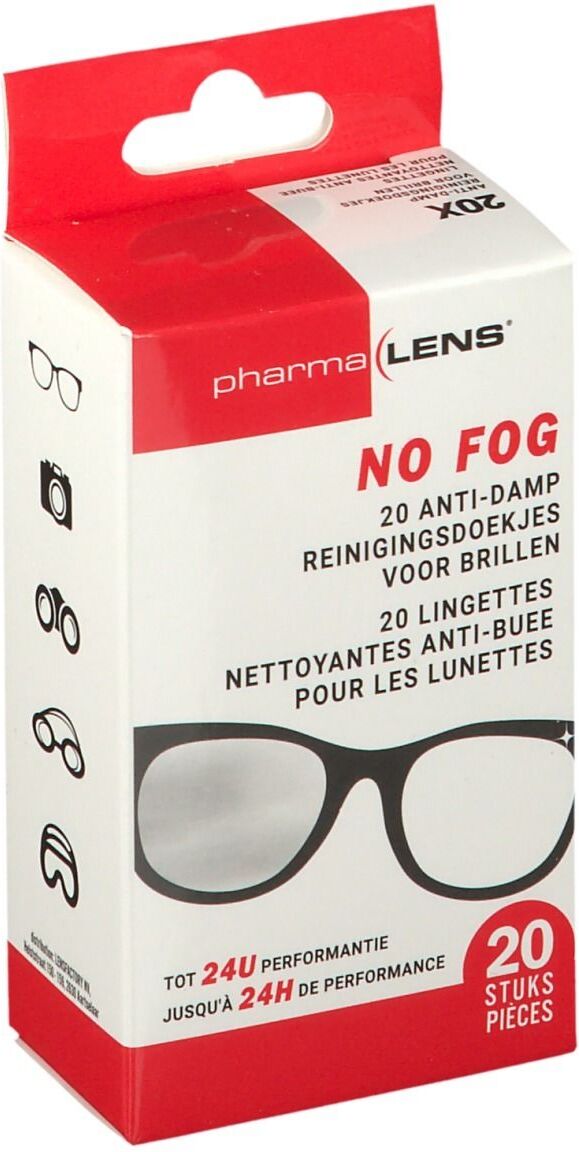 LENSFACTORY Pharma Lens® Anti-Beschlag Reinigungstücher