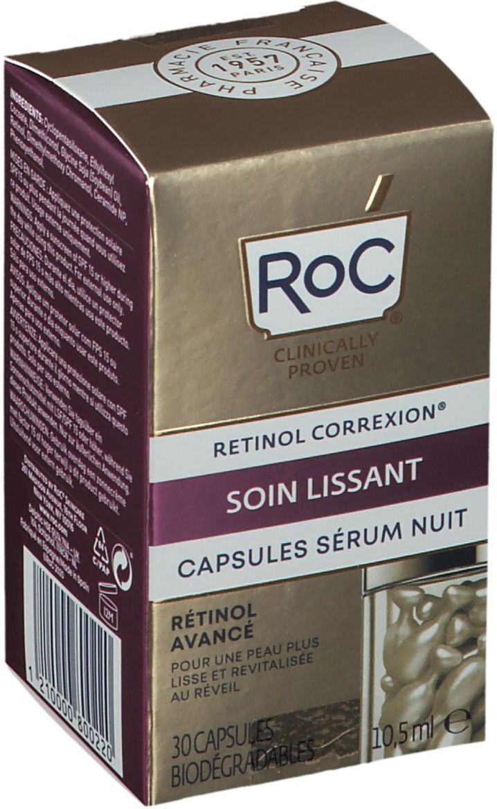 INCONNU RoC® Retinol Correxion® Glättendes Serum Pflegekapseln