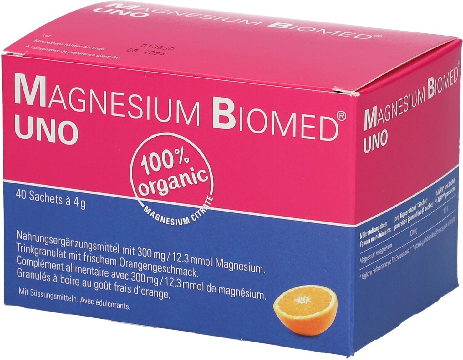 Biomed AG Biomed Magnesium Uno, Orange