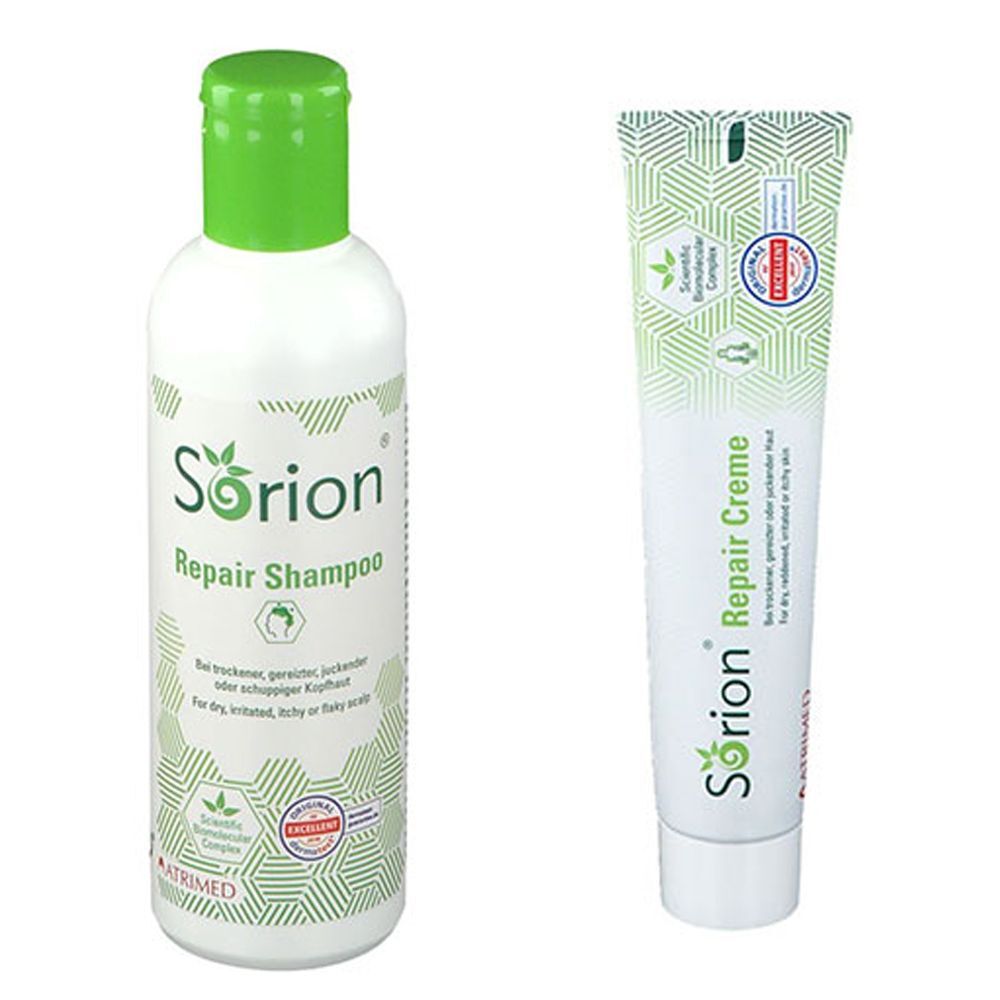 Ruehe Healthcare GmbH Sorion® Repair Creme + Shampoo