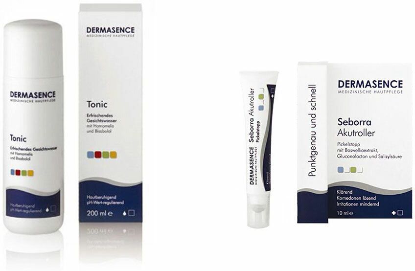 P&M COSMETICS GmbH & Co. KG Dermasence Seborra Akutroller Gel + Tonic