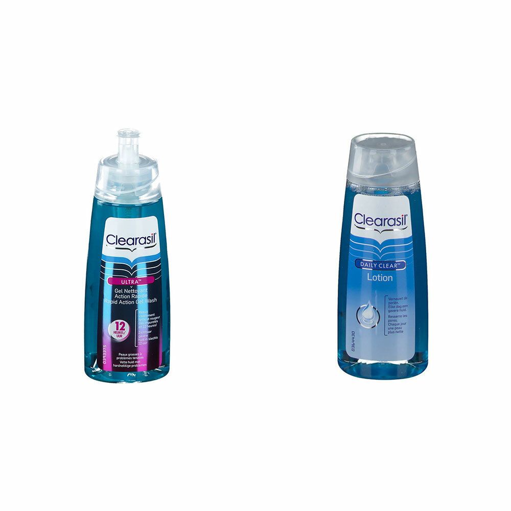 Reckitt Benckiser Retail Clearasil® Ultra™ Schnellwirkendes Reinigungsgel + Daily Clear™ Lotion