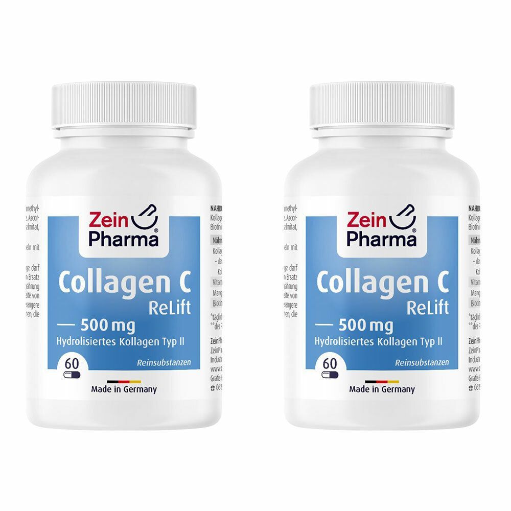 Zein Pharma - Germany GmbH Collagen Kapseln C ReLift 500 mg ZeinPharma