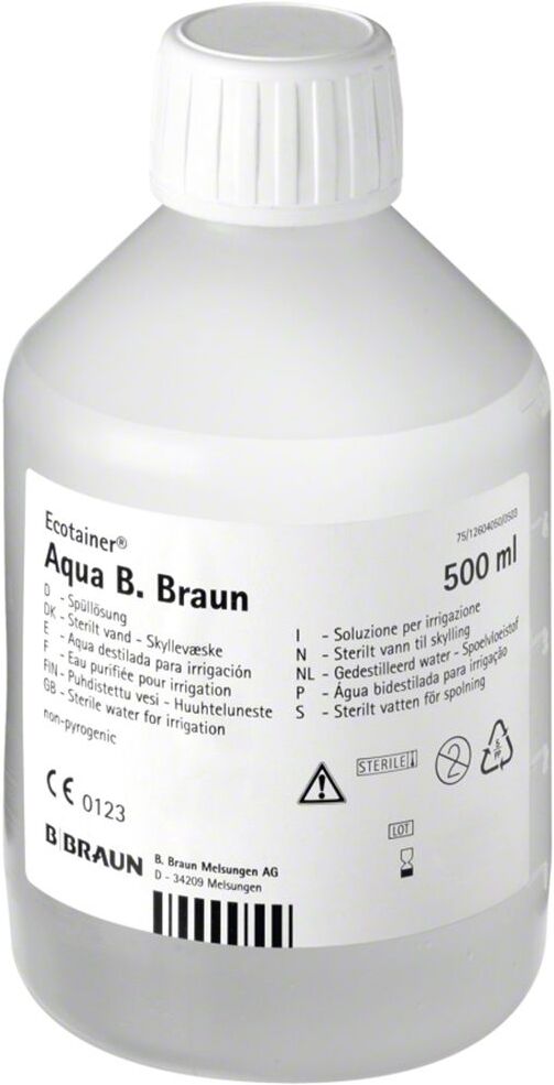 no brand Aqua B. Braun Spüllösung Kunststoff Flasche