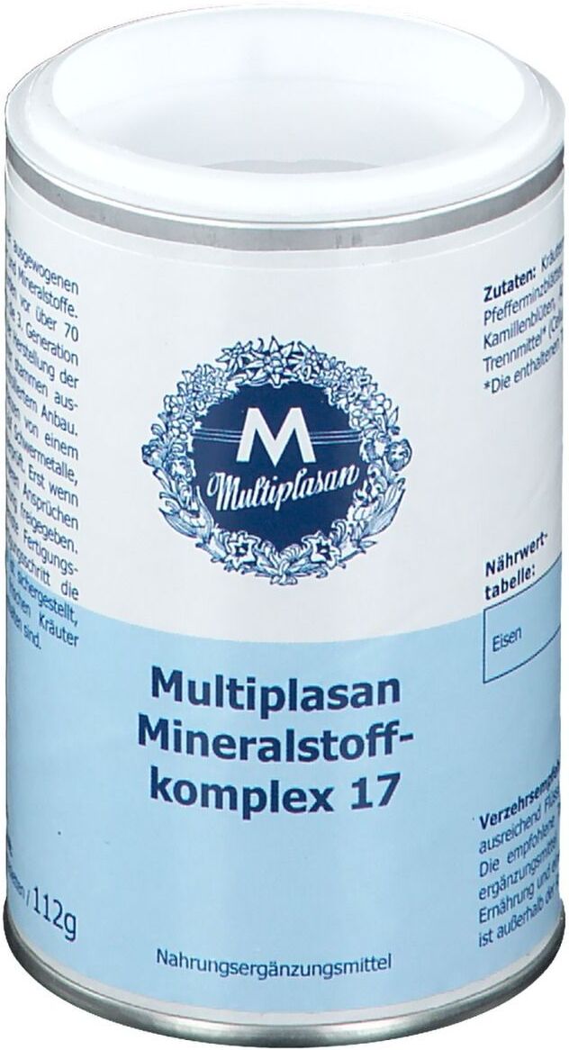 Multiplasan Mineralstoffkomplex 17