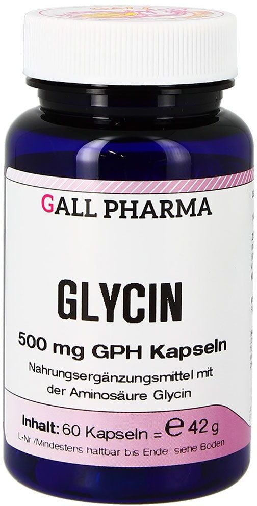 Gall Pharma Glycin 500 mg GPH Kapseln