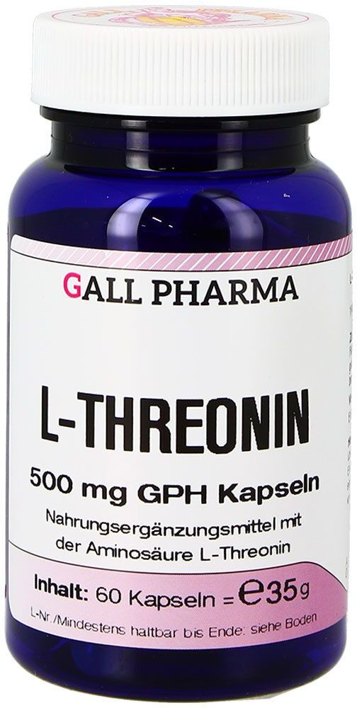 Gall Pharma L-Threonin 500 mg GPH Kapseln