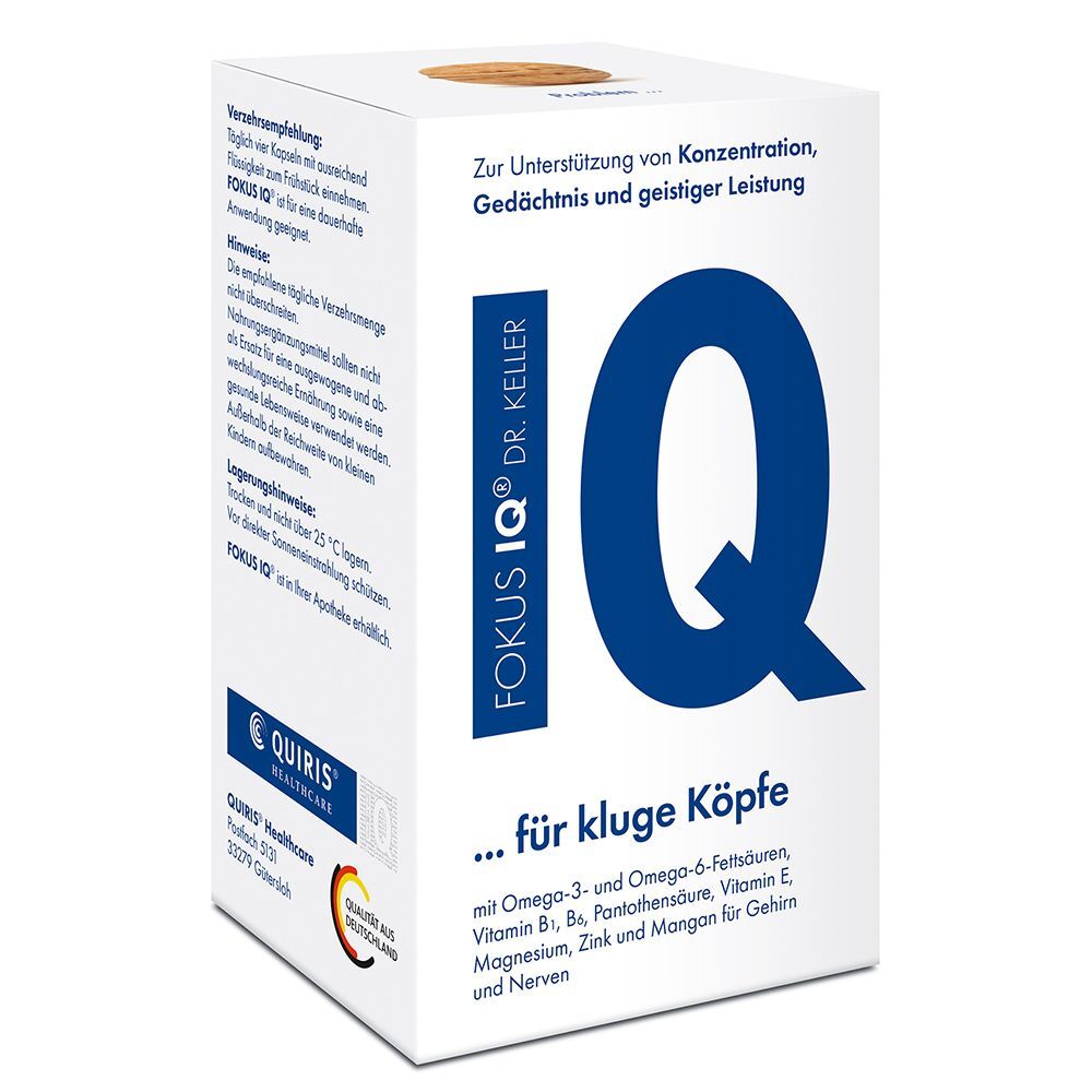 Fokus IQ Dr. Keller Kapseln