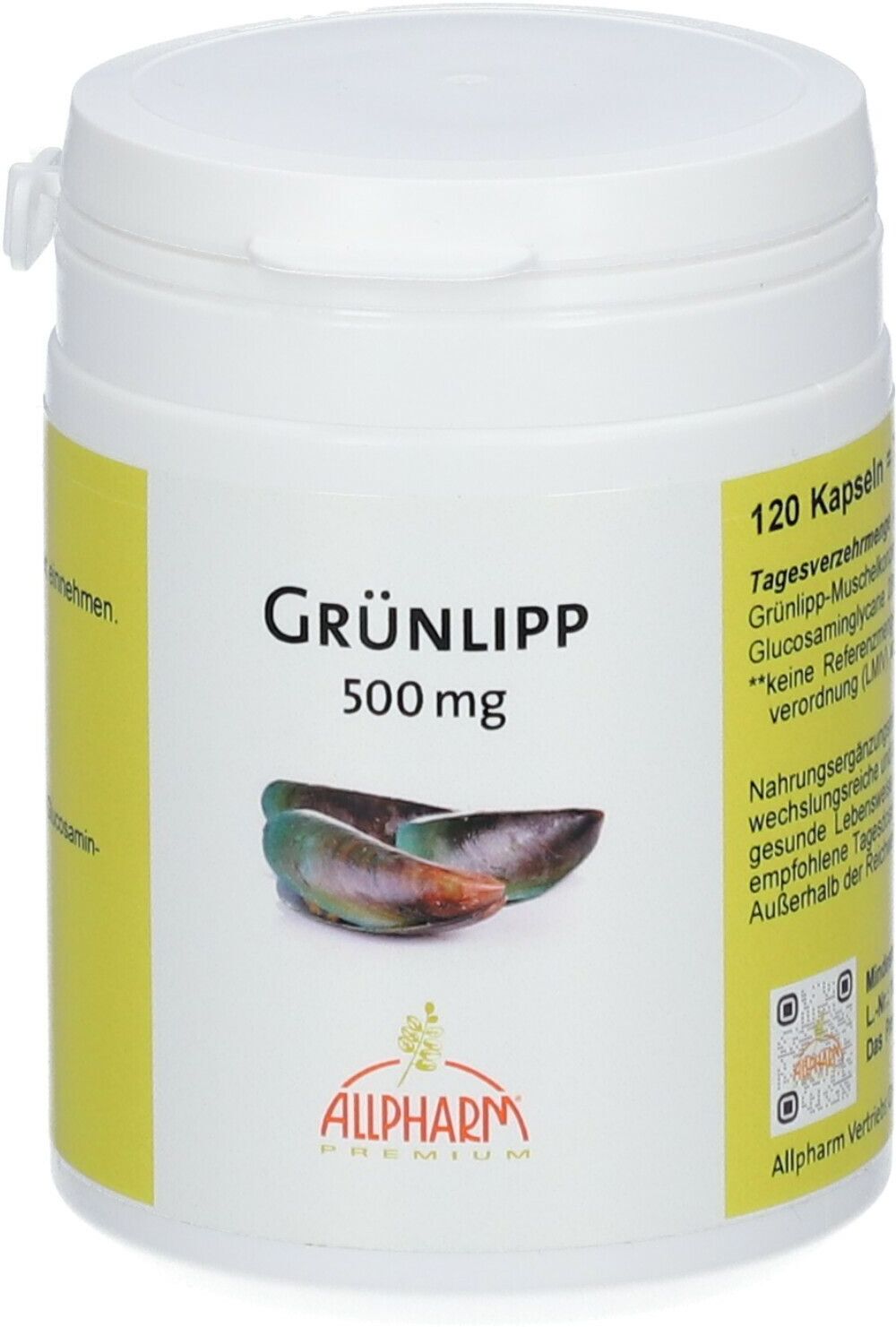 Minka Grünlippmuschelkonzentrat 500mg Kapseln