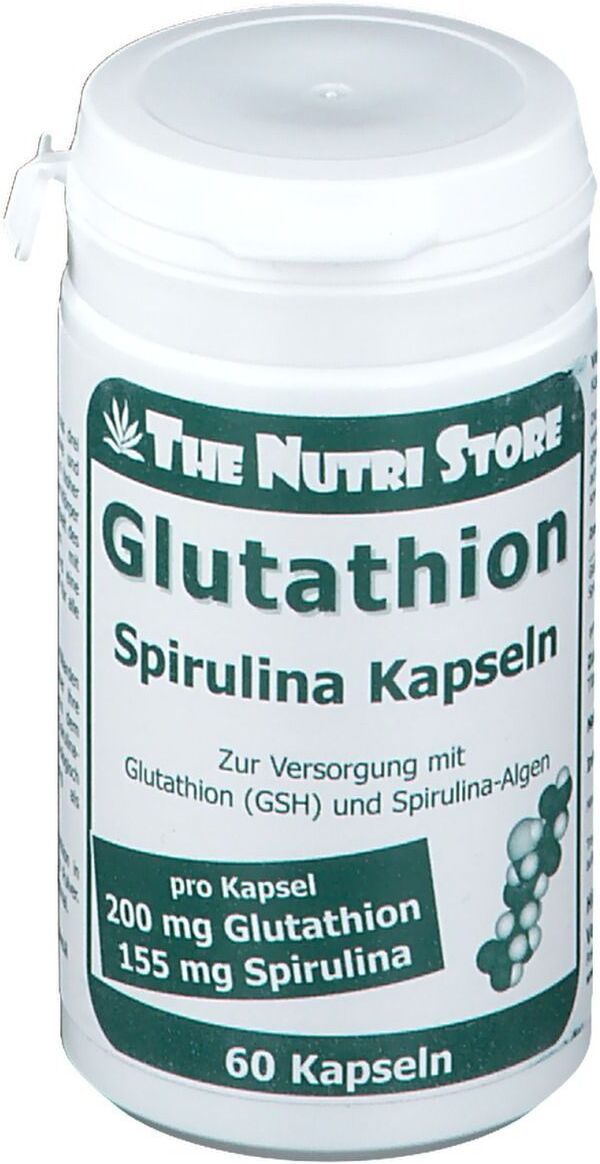 The Nutri Store Glutathion 200 mg + Spirulina