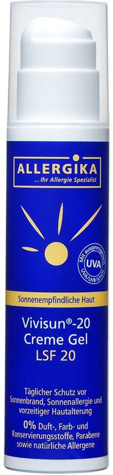 ALLERGIKA Vivisun®-20 Creme Gel LSF 20