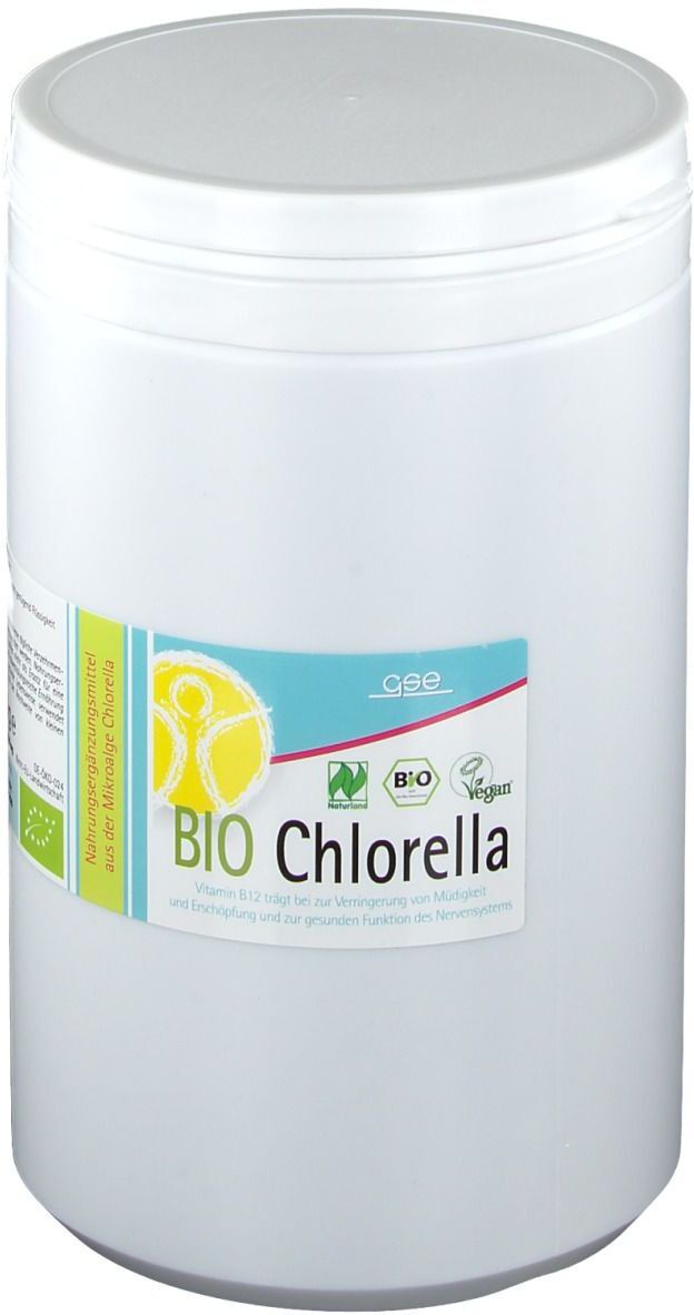 GSE Chlorella 500 mg Bio Naturland Tabletten