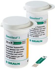 Omnitest® 3 Blutzucker Teststreifen