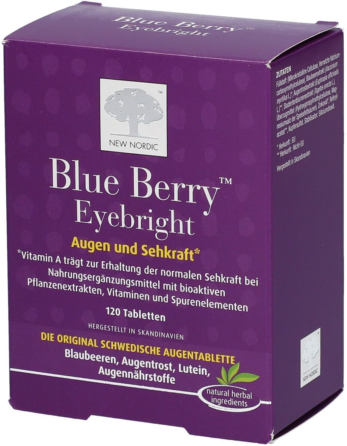 NEW NORDIC Blue Berry Tabletten