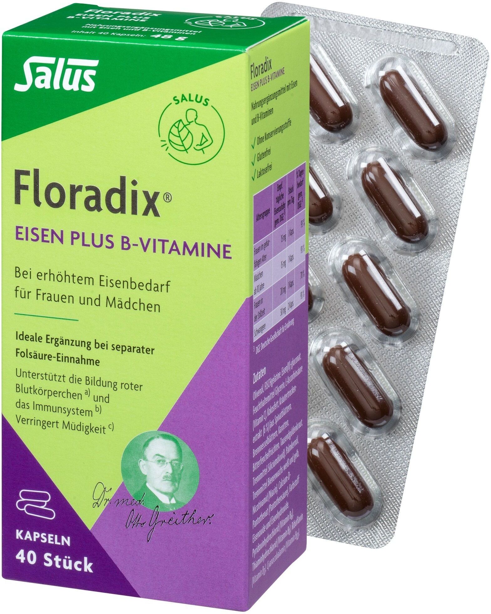 Floradix Salus® Floradix® Eisen plus B-Vitamine