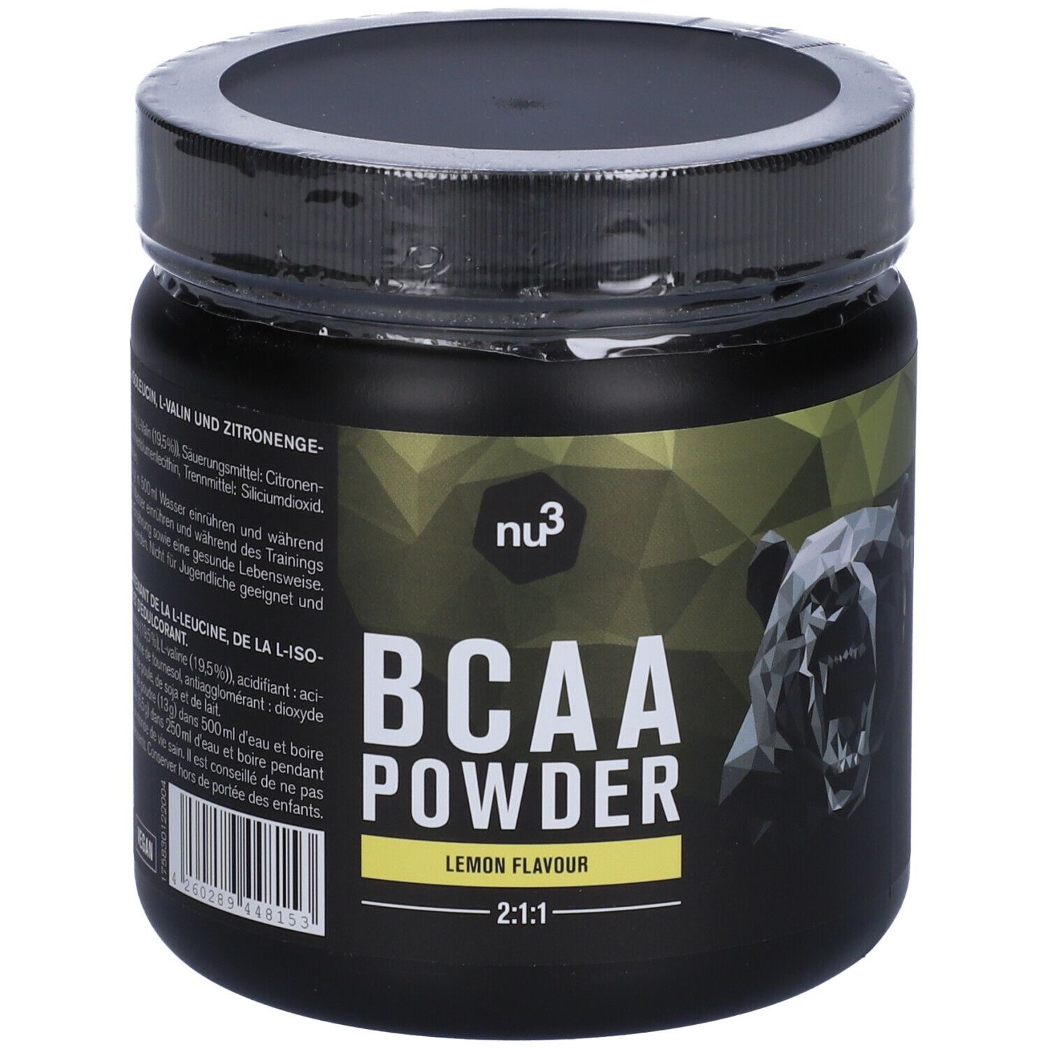 nu3 Bcaa Pulver, lemon