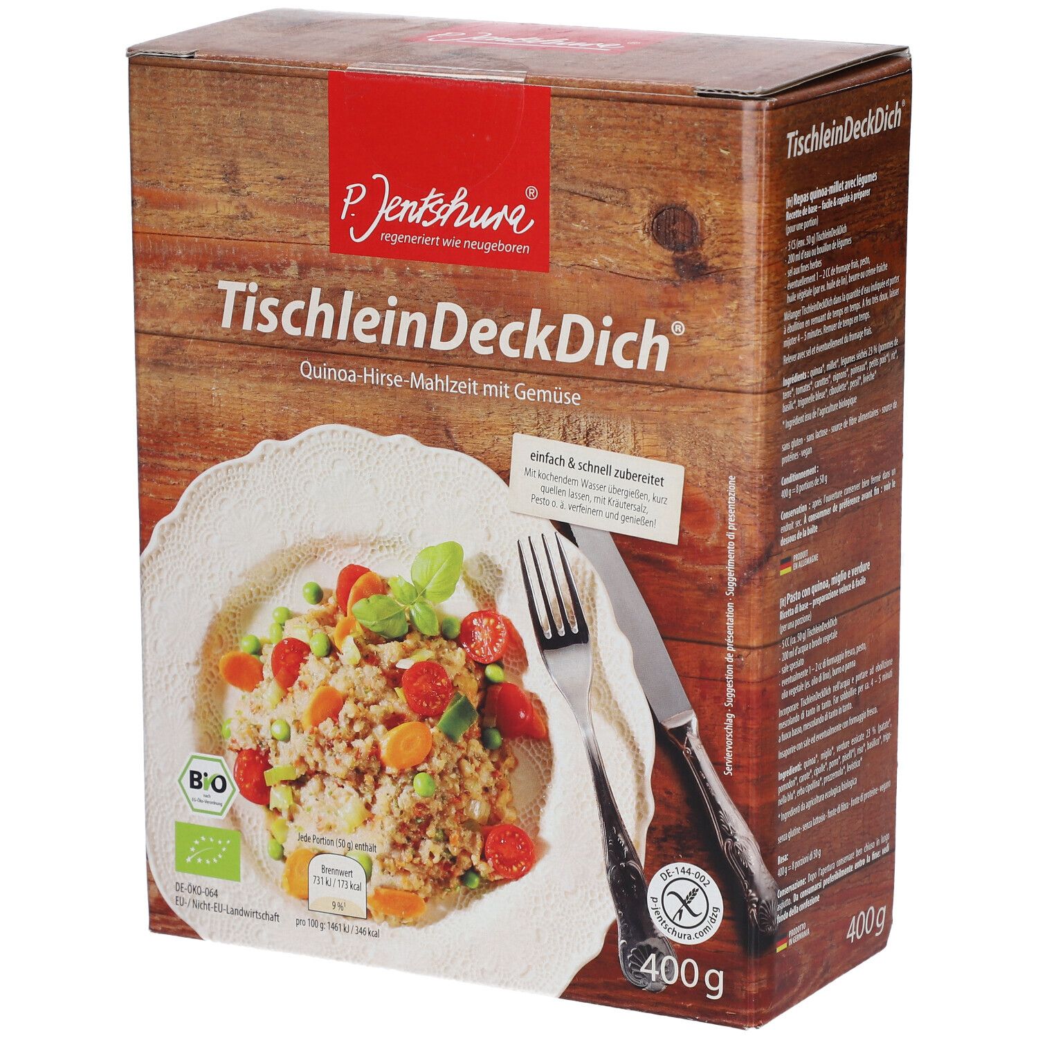 Jentschura International GmbH TischleinDeckDich®