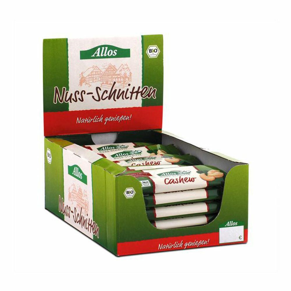 Allos GmbH Allos Bio Nuss-Schnitte, Cashew