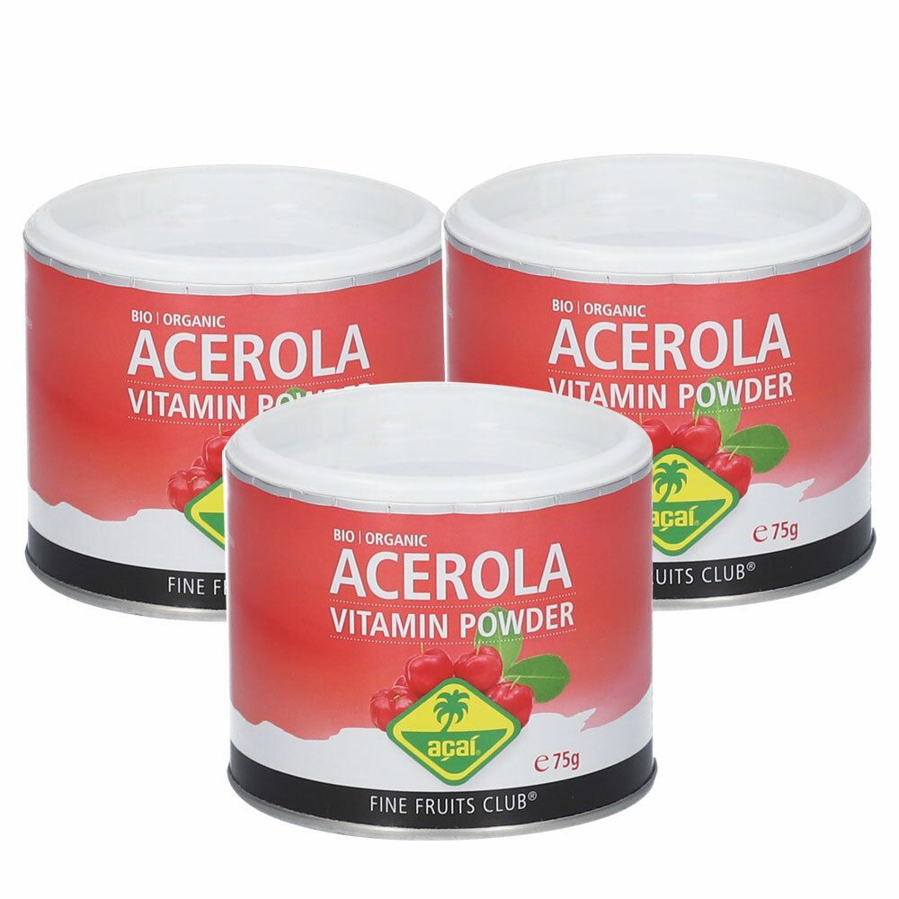 Acai GmbH Fine Fruits Club® Acerola Vitamin Pulver