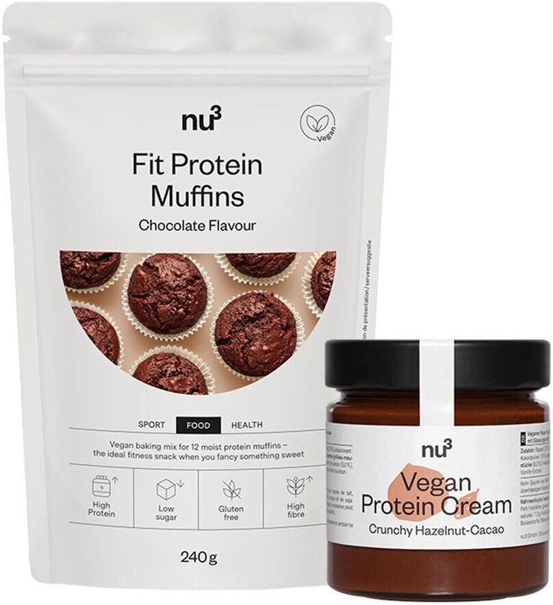 nu3 Fit Vegan Protein Creme + Fit Muffins