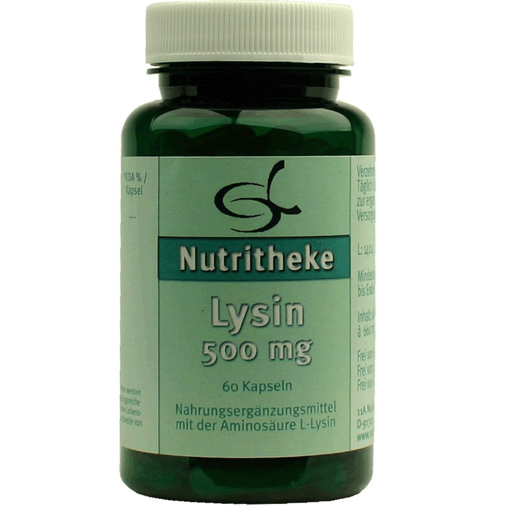 Nutritheke green line Lysin 500 mg