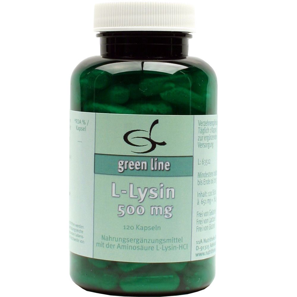 Nutritheke green line L-Lysin 500 mg