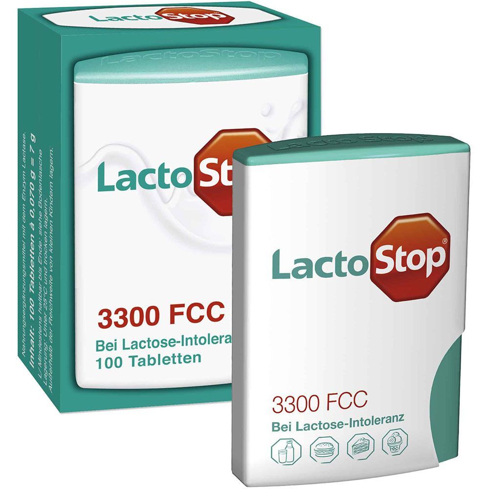 Hübner Naturarzneimittel GmbH LactoStop® 3.300 FCC