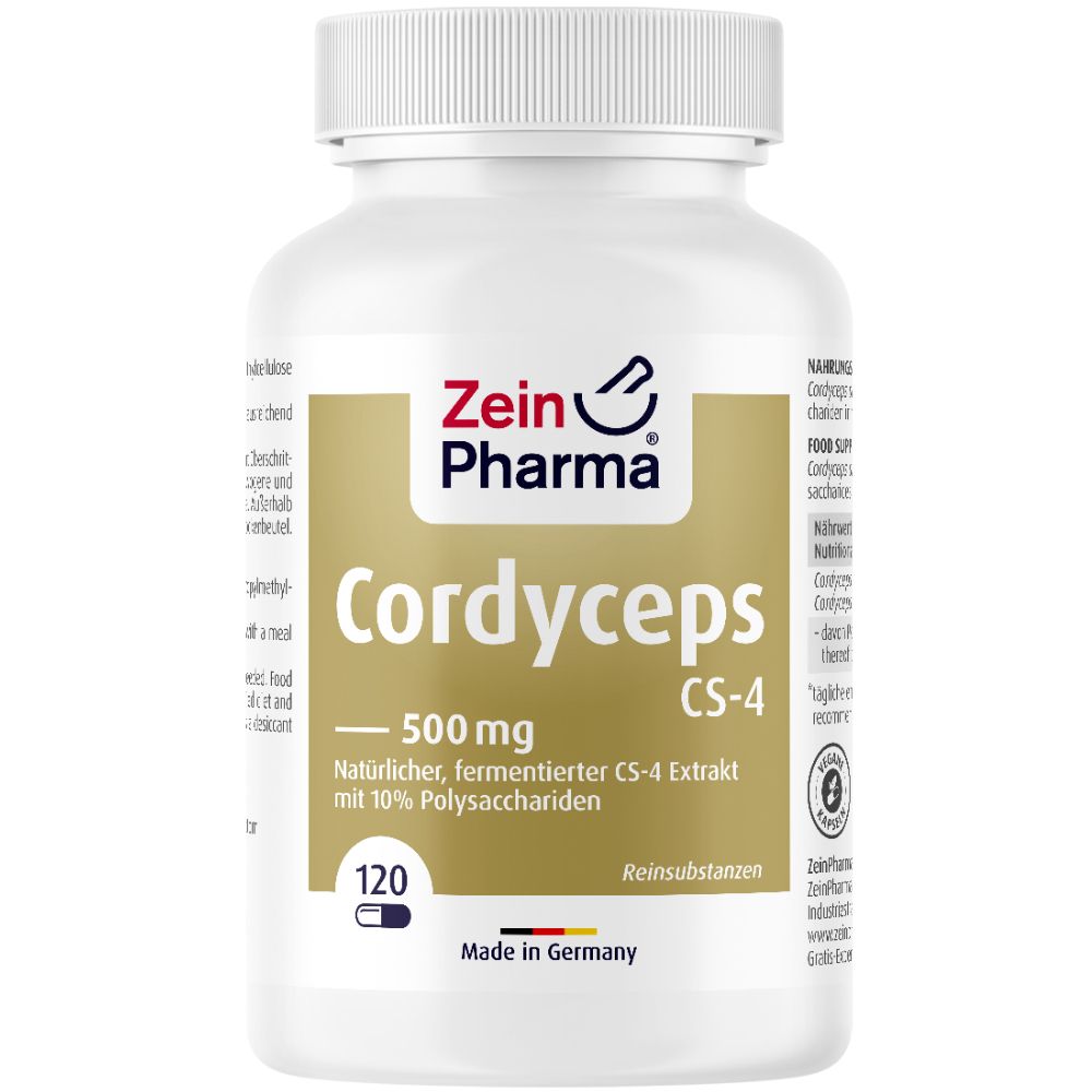 ZeinPharma Cordyceps CS 4 Extrakt Kapseln 500 mg ZeinPharma