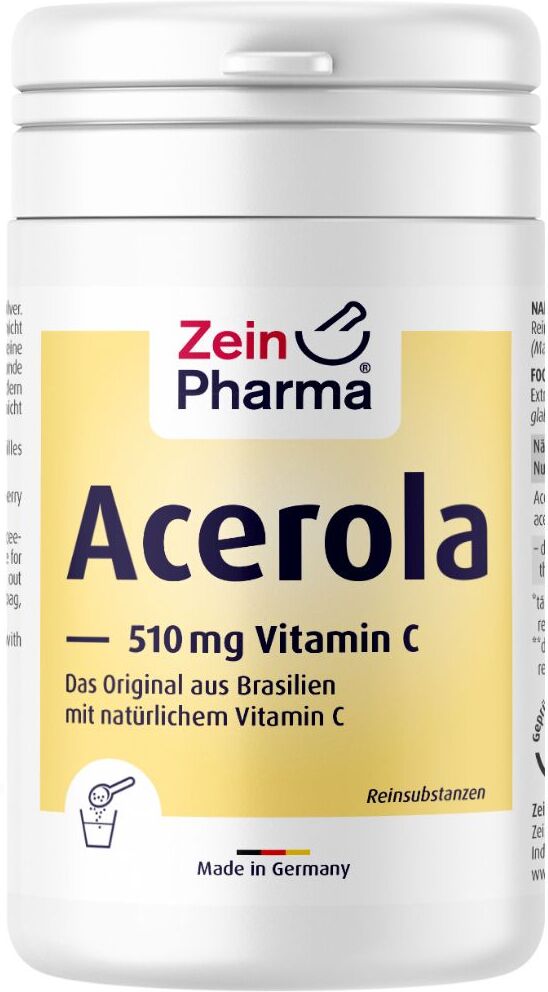 ZeinPharma Acerola Pulver mit Vitamin C ZeinPharma