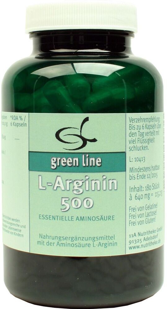 Nutritheke green line L-Arginin 500