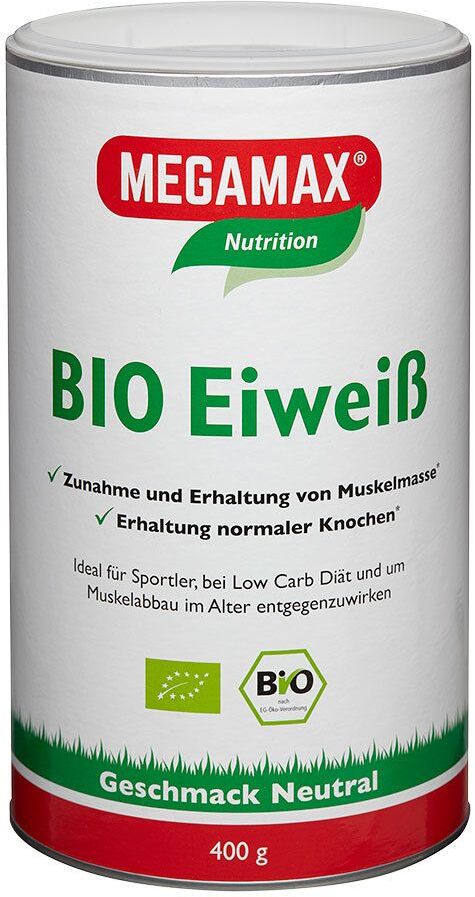 Megamax® Nutrition BIO Eiweiß Geschmack-Neutral