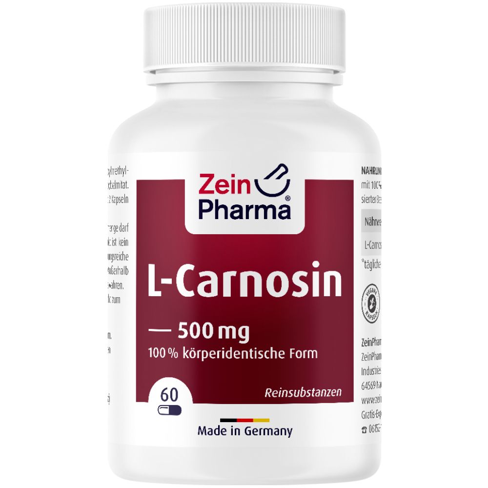 ZeinPharma L Carnosin Kapseln 500 mg ZeinPharma
