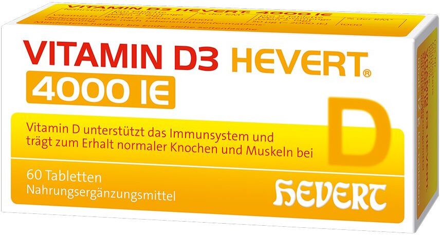 HEVERT Vitamin D3 Hevert® 4000 IE