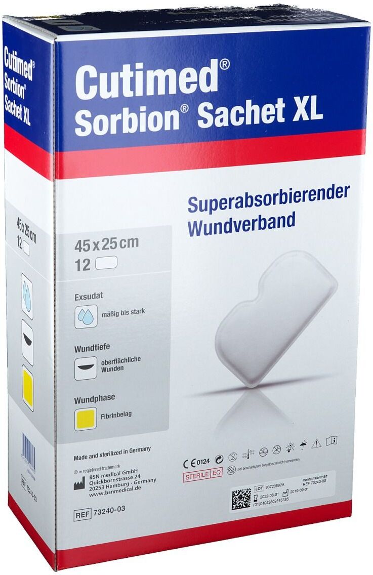 Cutimed® Sorbion Sachet XL 45 cm x 25 cm