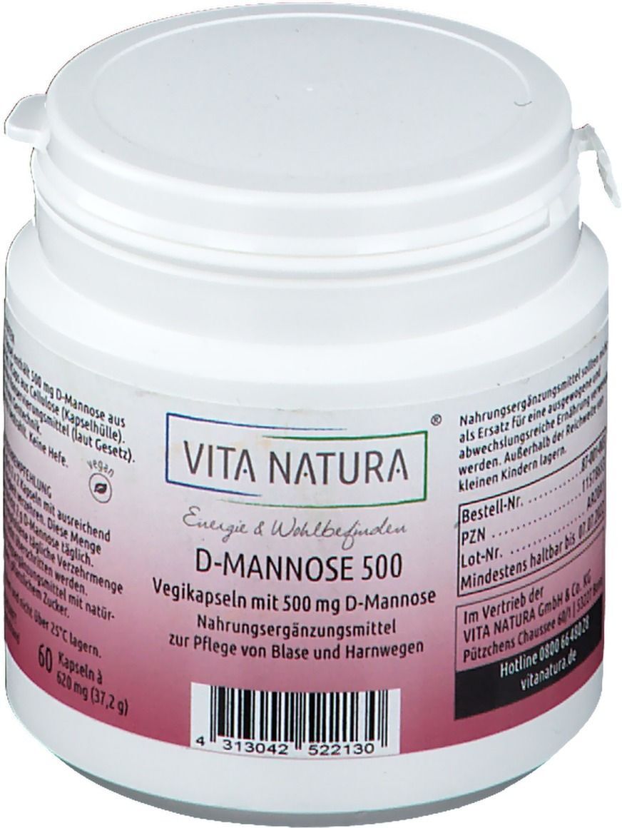 Vita Natura D-Mannose 500 mg