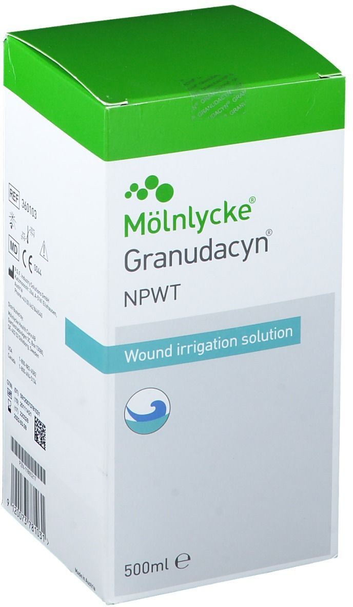 Mölnlycke Health Care GmbH Mölnlycke® Granudacyn® Wundspüllösung