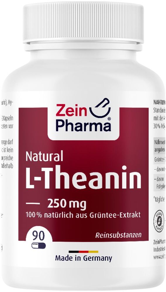 ZeinPharma L Theanin Kapseln Natural 250 mg ZeinPharma