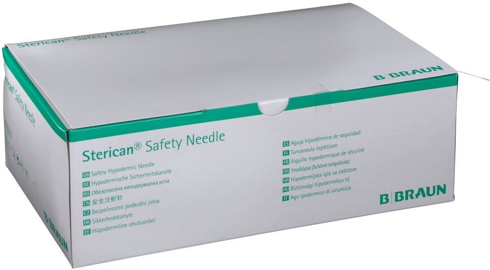 Sterican® Safety Kanülen 21 G x 1/2 0,8 x 40 mm EU