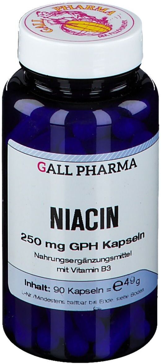 Gall Pharma Niacin 250 mg GPH Kapseln