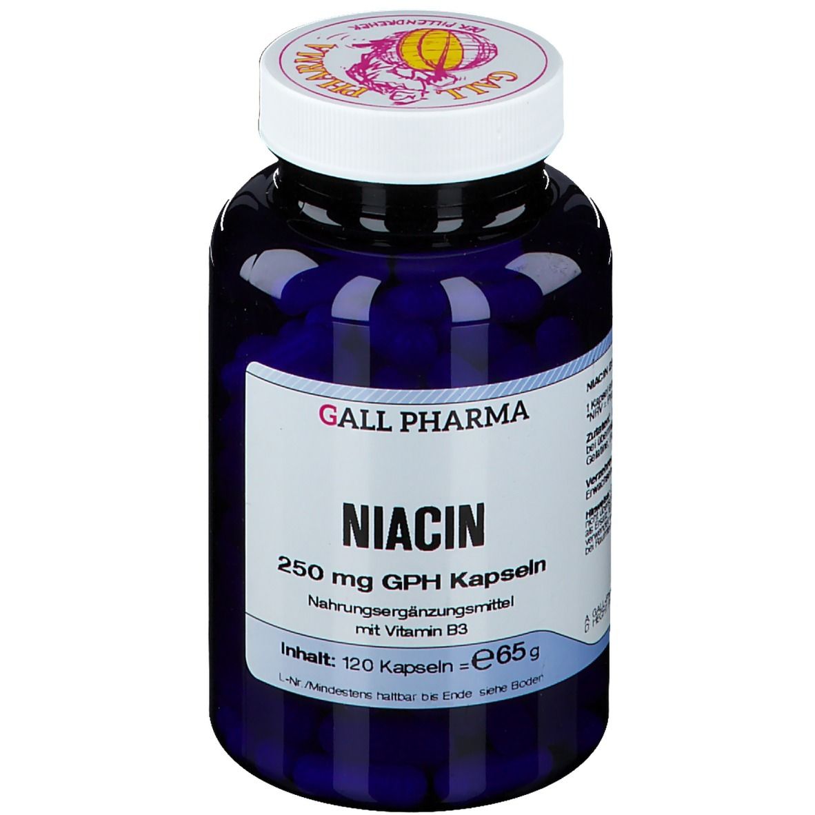 Gall Pharma Niacin 250 mg GPH Kapseln