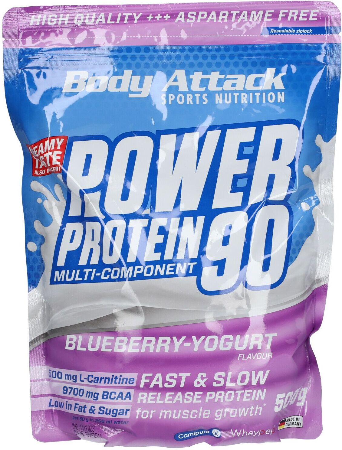 Body Attack Power Protein 90 Blueberry Yogurt Cream