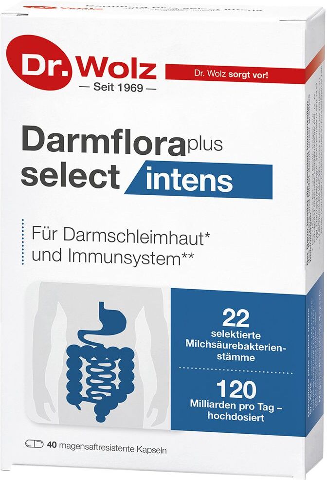 Dr. Wolz Darmflora plus select intens