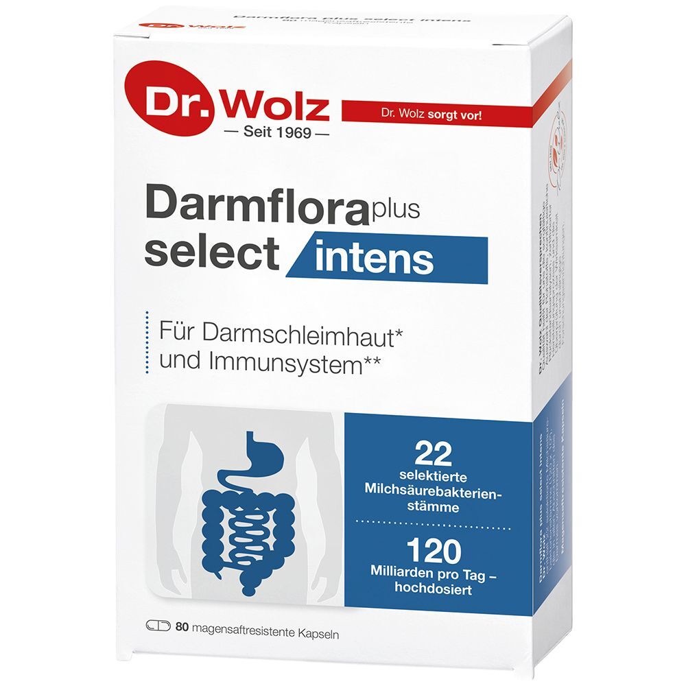 Dr. Wolz Darmflora plus select intens