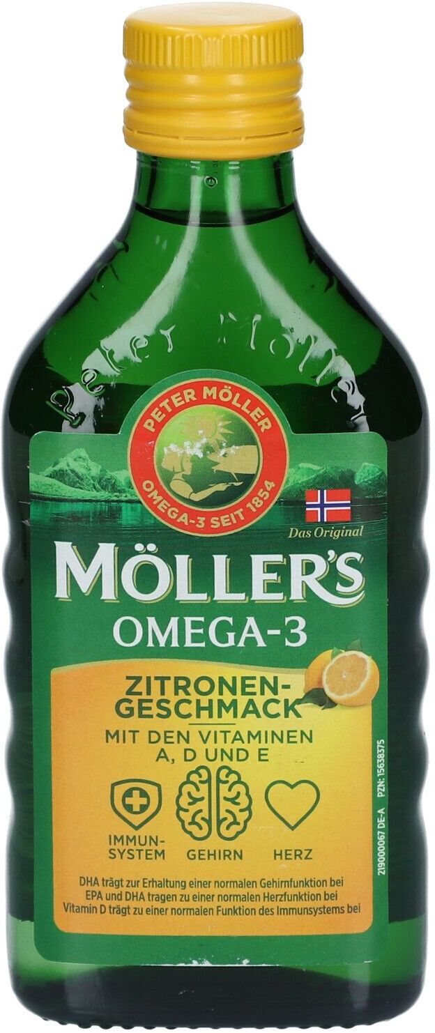 MÖLLER'S Möllers Omega 3 Zitrone