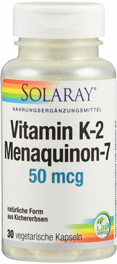 Supplementa Corporation B.V. Solaray® Vitamin K2 Menaquinon-7 50 µg