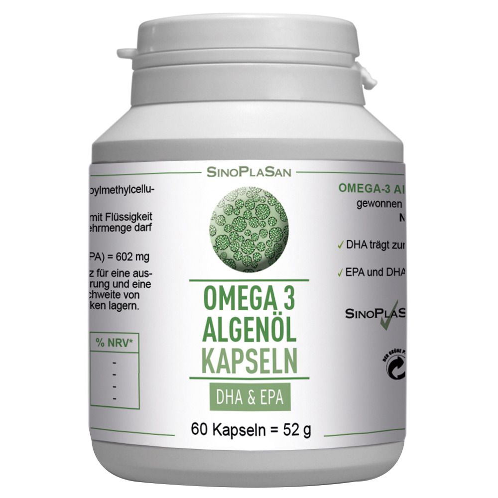 SinoPlaSan Omega-3 Algenöl Dha+Epa