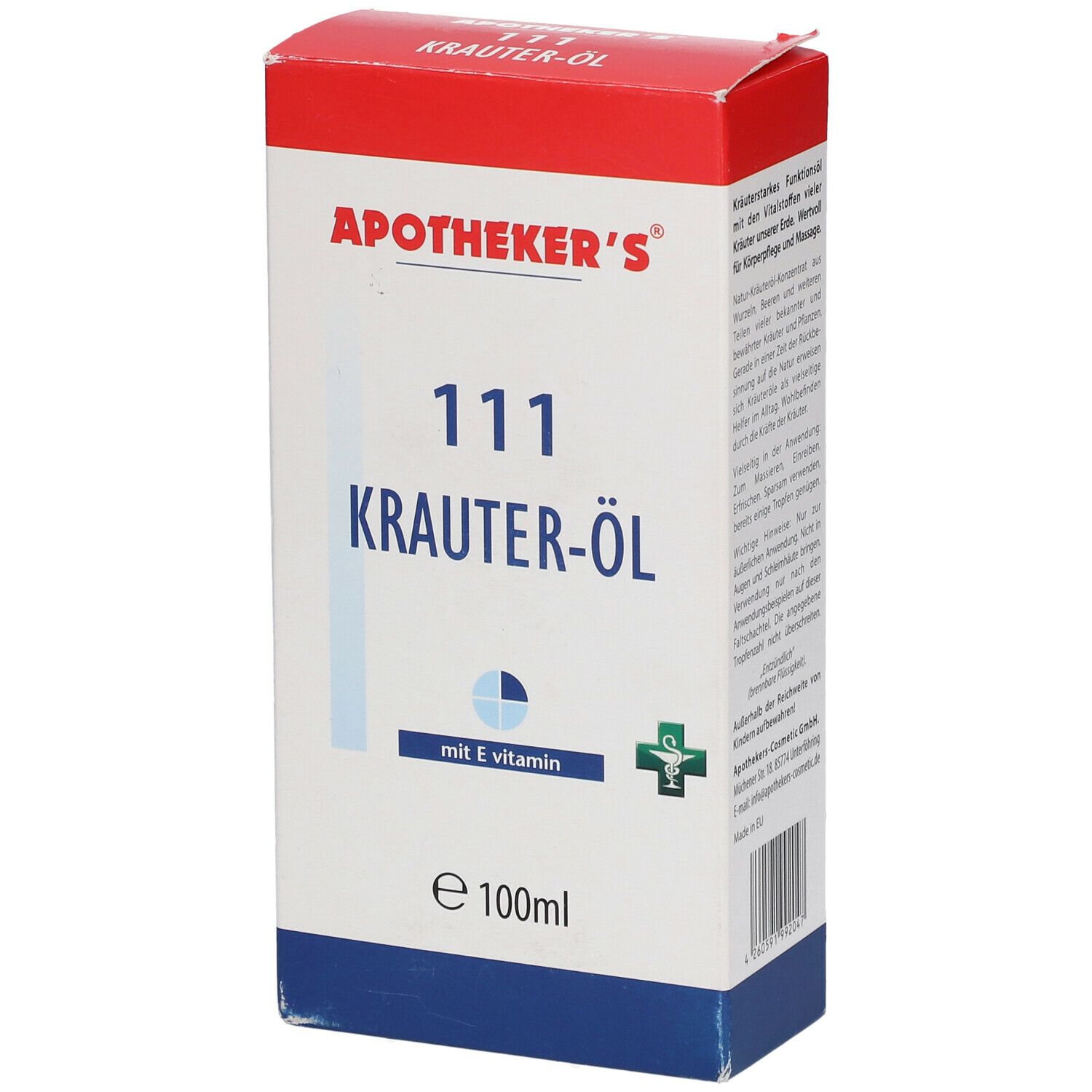 Axisis GmbH Apotheker´s® 111 Kräuter-Öl