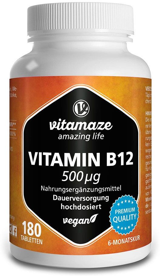 Vitamaze GmbH Vitamaze Vitamin B12 500 µg